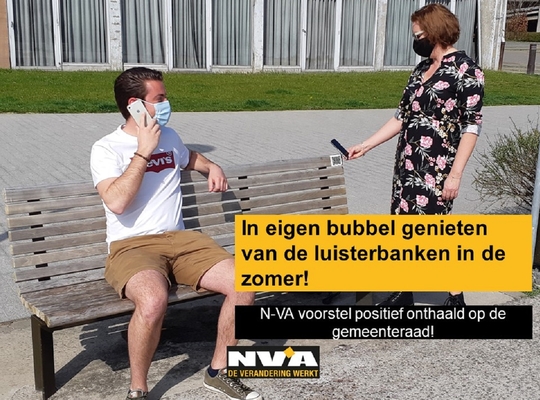 Voorstel N-VA op de gemeenteraad - Luisterbanken