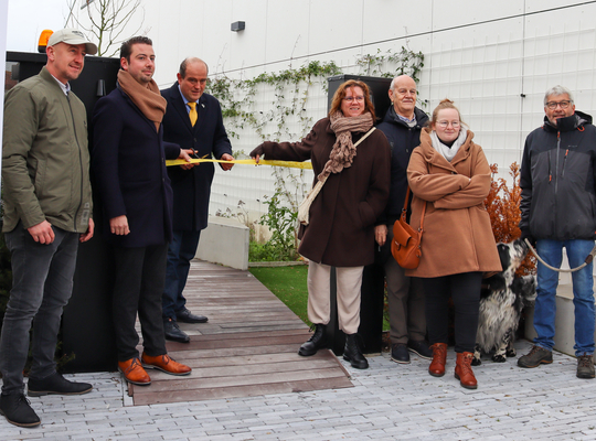 opening stadstuintje Opening stadstuintje