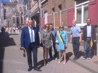 opening nieuwe Leiebrug