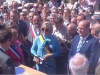 Opening nieuwe Leiebrug